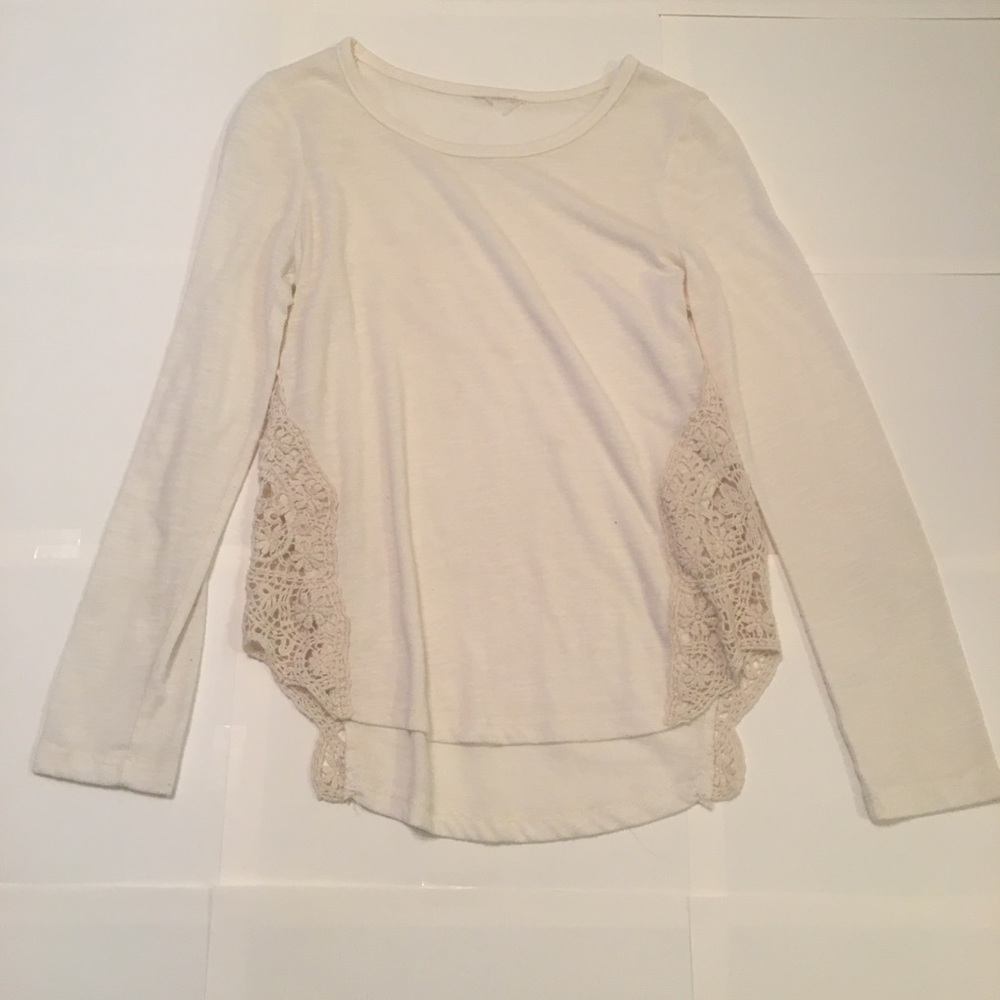 Cream blouse
